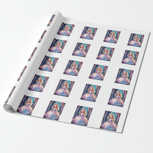 Magische Prinzessin Magischer Trend Verzauberte Fe Geschenkpapier
