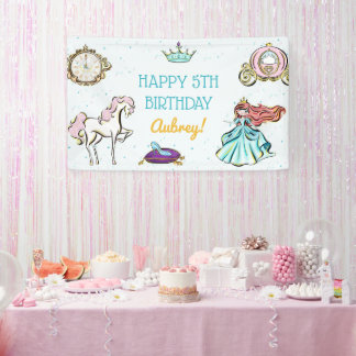 Magische Prinzessin Party-Banner Banner