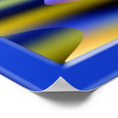 Magische Psychedelische Trance Poster (Ecke)