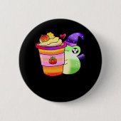 Magische Pumpkin Gewürztrank Latte Lover Button (Vorderseite)