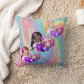 Magische Rainbow 3 Süsse-Pie Baby Girls Kissen (Decke)