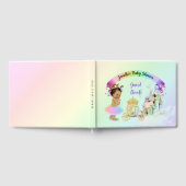 Magische Rainbow-Prinzessin-Burgbeförderung Gästebuch (Voll)