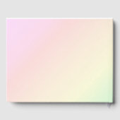 Magische Rainbow-Prinzessin-Burgbeförderung Gästebuch (Rückseite)