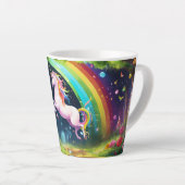 Magische Rainbow Unicorn Coffee Tasse Designs (Rechte Ecke)