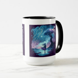 Magische Rainstorm Combo-Tasse, 15 oz Tasse
