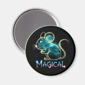 Magische Ratte Magnet (Vorderseite/Rückseite)