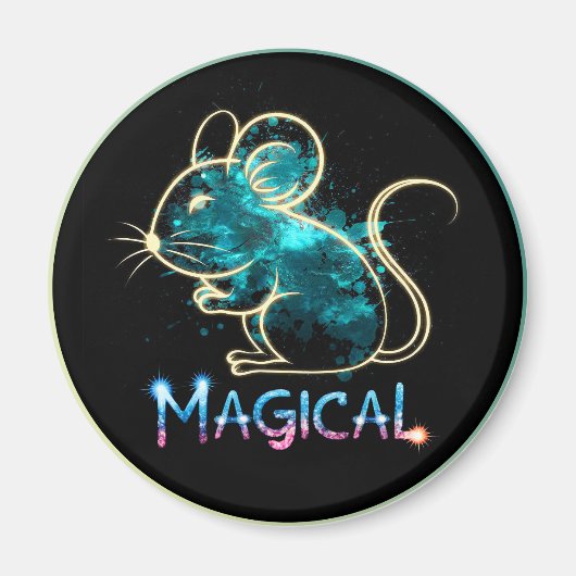 Magische Ratte Magnet (Vorne)