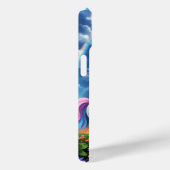 Magische Regenbogen Blume Landschaft Case-Mate iPhone Hülle (Rückseite / Rechts)