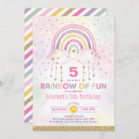 Magische Regenbogen Rosa goldene Wolken Girls Gebu