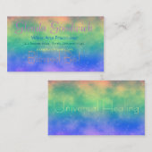 Magische Regenbogen-Standard-Karte Visitenkarte (Vorne/Hinten)
