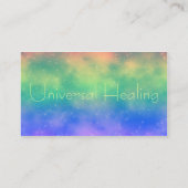 Magische Regenbogen-Standard-Karte Visitenkarte (Rückseite)