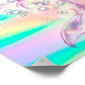 Magische Regenbogenblasen & Baby Mermaids Poster (Ecke)
