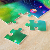 Magische Regenbogenkatze - Jigsaw Puzzle (Seite)