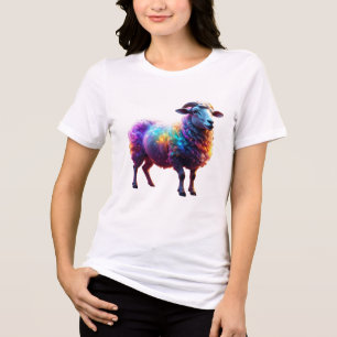 "Magische Regenbogenkunst Tri-Blend Shirt
