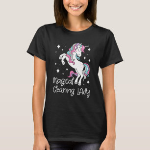 Magische Reinigung Lady Housekeeper House T-Shirt