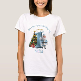 Magische Santa-Geburtstagseinladung – 1. Geburtsta T-Shirt