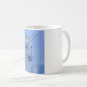 Magische Schale des blauen Einhorns Kaffeetasse (VorderseiteRechts)