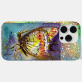 MAGISCHE SCHALTFLÄCHE IN BLAUEN GOLDEN GLITZERN Case-Mate iPhone HÜLLE (Rückseite (Horizontal))