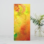 MAGISCHE SCHALTFLÄCHE IN GOLD-GLITZERN (Stehend Vorderseite)