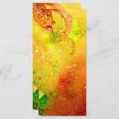 MAGISCHE SCHALTFLÄCHE IN GOLD-GLITZERN (Vorne/Hinten)