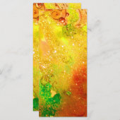 MAGISCHE SCHALTFLÄCHE IN GOLD-GLITZERN (Vorne/Hinten)