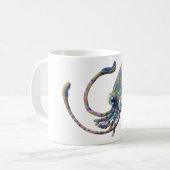 Magische Schicksals-Tintenfisch-Tasse Kaffeetasse (Vorderseite Links)