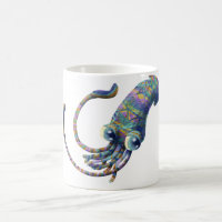 Magische Schicksals-Tintenfisch-Tasse