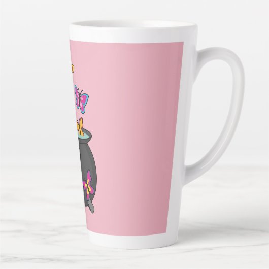 Magische Schmetterlinge aus einem Kessel Milchtasse (Rechts)