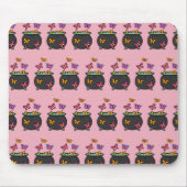 Magische Schmetterlinge aus einem Kessel Mousepad (Vorne)