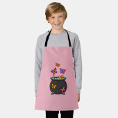 Magische Schmetterlinge aus einem Kessel Schürze (Getragen)