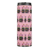 Magische Schmetterlinge aus einem Kessel Thermosbecher (Rückseite)