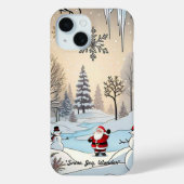 "Magische Schneeabende" Case-Mate iPhone Hülle (Rückseite)