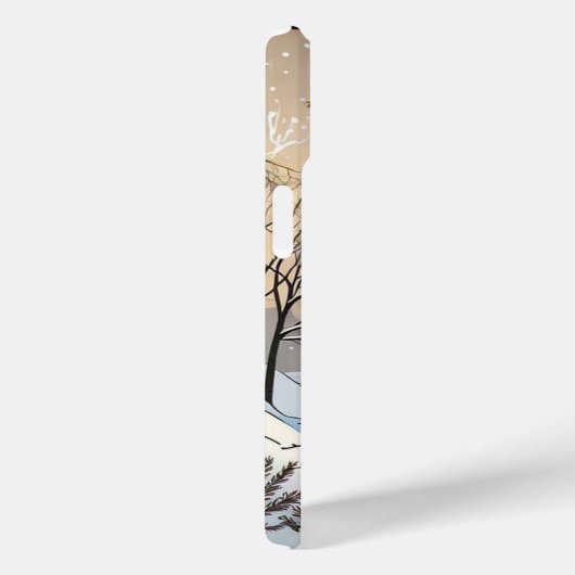 "Magische Schneeabende" Case-Mate iPhone Hülle (Rückseite / Rechts)