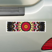 Magische schwarze und rote Mandala Autoaufkleber (Auf Auto)