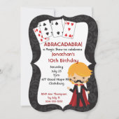 Magische Show Einladung (Vorderseite)