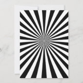 Magische Show-Party Einladung des Jungen (Rückseite)