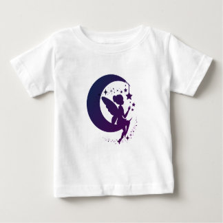 Magische Silhouette auf dem Mond Baby T-shirt
