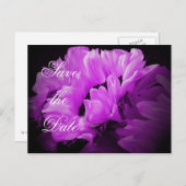 Magische Sonnenblume Save the Date Postkarte (Vorne/Hinten)