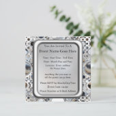 Magische Spiegel Einladung (Stehend Vorderseite)