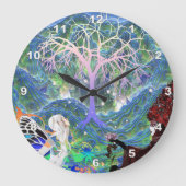 Magische Star Trek Wall Uhr (Vorderseite)