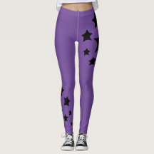 Magische Sterne Lila Hintergrund Mystische Nacht