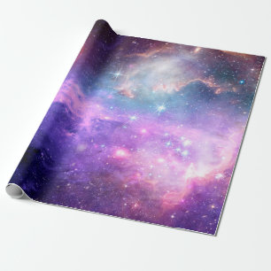 Magische surreale Raum Hintergrund mit dem Mensche Geschenkpapier