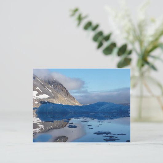 Magische Svalbard Postkarte (Stehend Vorderseite)