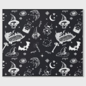 Magische Symbole Geschenkpapier (Flach)