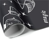 Magische Symbole Geschenkpapier (Rolleneckpunkt)