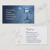 Magische Symphonie-Visitenkarte Visitenkarte (Vorne/Hinten)