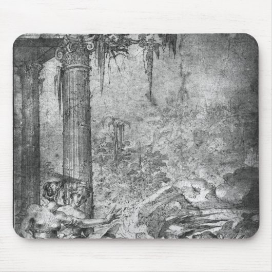 Magische Szene Mousepad (Vorne)