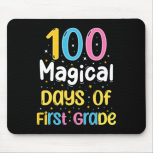 Magische Tage der ersten Klasse 100. Schultag Mousepad