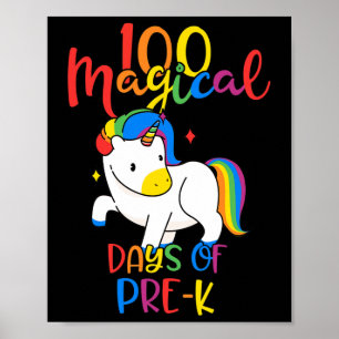 Magische Tage vor dem 100. Schultag Poster