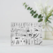 Magische Tänze der Ontonagonen Postkarte (Stehend Vorderseite)